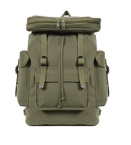 Canvas European Rucksack Heavy Duty Backpack 5 Canvas European Rucksack Heavy Duty Backpack - Image 5