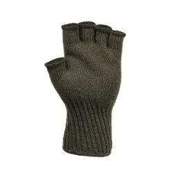 US GI Wool Fingerless Gloves -Fashion-Military Uniform fingerless glove liners olive 1