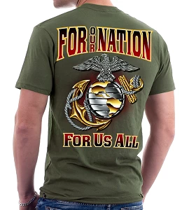 Marine Corps For Our Nation For Us All Shirt 2 Marine Corps For Our Nation For Us All Shirt - Image 2