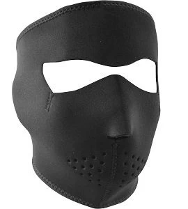 Full Black Neoprene Face Mask 1 Full Black Neoprene Face Mask