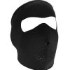 Kids Full Black Neoprene Face Mask