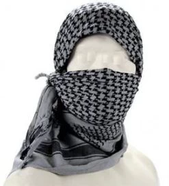 Shemagh Desert Scarf 17 Shemagh Desert Scarf -Fashion-Military Uniform greyshemagh