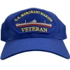Merchant Marine Veteran Military Large Patch Cap
