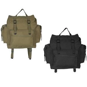 Heavyweight Cotton Canvas Hiker's Rucksack Backpack 1 Heavyweight Cotton Canvas Hiker's Rucksack Backpack