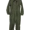 Military Sateen Coveralls Cotton Type 1 OD Green Vintage
