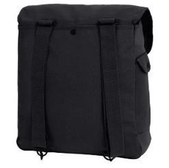 GI Style Canvas Musette Bag -Fashion-Military Uniform jumbo musette bag blk 1