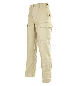 Khaki Poly/Cotton Twill BDU Pants 3 Khaki Poly/Cotton Twill BDU Pants - Image 3