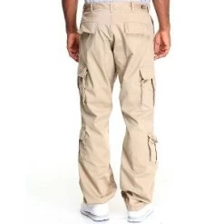 Khaki Vintage Paratrooper Fatigue Pants -Fashion-Military Uniform khaki vintage fatigue pants 1