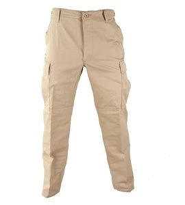 Khaki 100% Cotton Ripstop BDU Pants 2 Khaki 100% Cotton Ripstop BDU Pants - Image 2