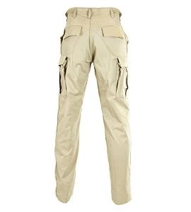 Khaki Poly Cotton Battle Ripstop BDU Pants 5 Khaki Poly Cotton Battle Ripstop BDU Pants - Image 5