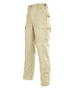 Khaki 100% Cotton Ripstop BDU Pants 3 Khaki 100% Cotton Ripstop BDU Pants - Image 3