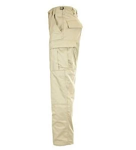 Khaki Poly Cotton Battle Ripstop BDU Pants 3 Khaki Poly Cotton Battle Ripstop BDU Pants - Image 3