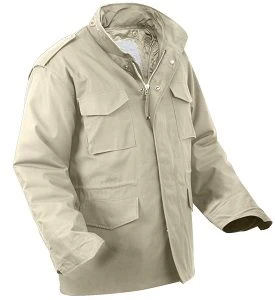 Khaki M-65 Field Jacket 1 Khaki M-65 Field Jacket