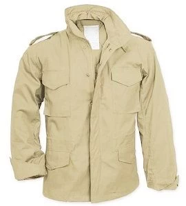 Khaki M-65 Field Jacket 2 Khaki M-65 Field Jacket - Image 2
