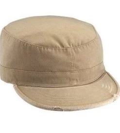 Vintage Patrol Caps -Fashion-Military Uniform khaki vintage patrol cap