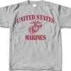 MARINES LOGO STENCIL T-SHIRT