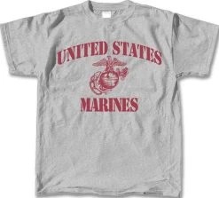MARINES LOGO STENCIL T-SHIRT