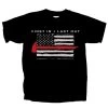 First In Last Out Fire Flag T-Shirt