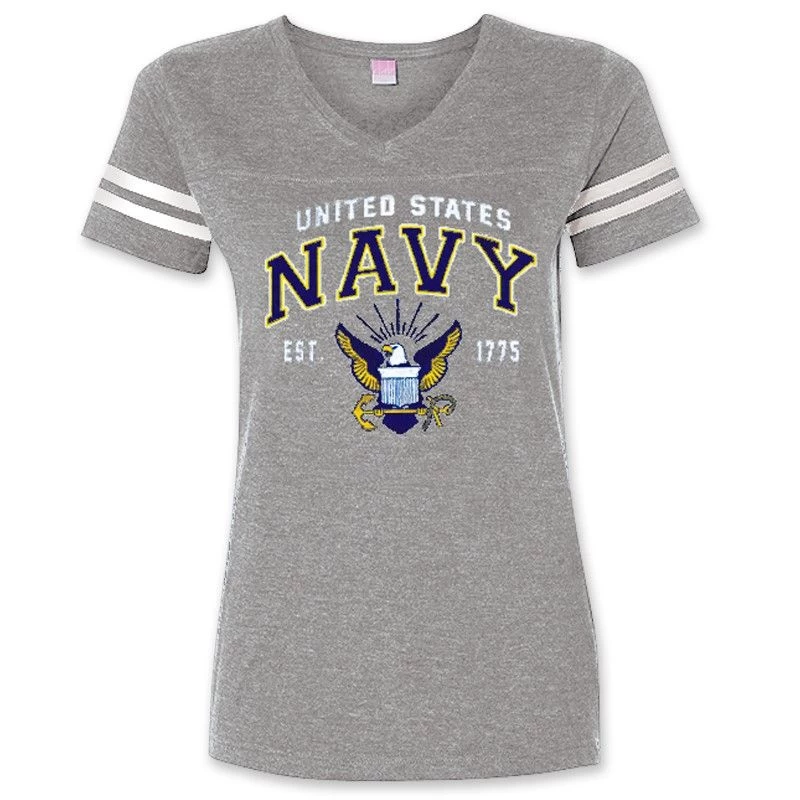 US Navy Ladies Crow EST. 1775 T-Shirt 1 US Navy Ladies Crow EST. 1775 T-Shirt