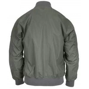 Mens Lightweight Nylon Bomber Jacket, MA-1 Flight Jacket 4 Mens Lightweight Nylon Bomber Jacket, MA-1 Flight Jacket - Image 4