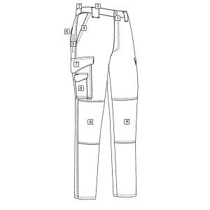 Womens Black 24-7 Series Lightweight Tactical Pants 3 Womens Black 24-7 Series Lightweight Tactical Pants - Image 3