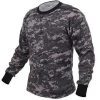 Long Sleeve Subdued Urban Digital Camo T-Shirt