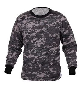 Long Sleeve Subdued Urban Digital Camo T-Shirt 2 Long Sleeve Subdued Urban Digital Camo T-Shirt - Image 2