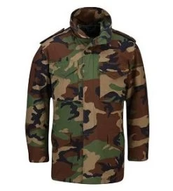 Woodland Camo Field Jacket