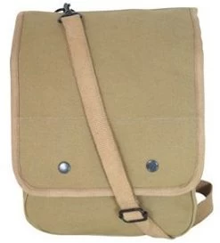 Military Canvas Map Bag W/ Adjustable Shoulder Strap 13 Military Canvas Map Bag W/ Adjustable Shoulder Strap -Fashion-Military Uniform map bag khaki