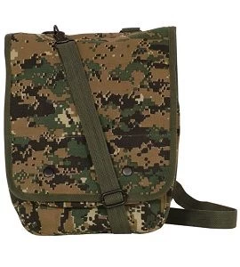 Military Canvas Map Bag W/ Adjustable Shoulder Strap 7 Military Canvas Map Bag W/ Adjustable Shoulder Strap - Image 7