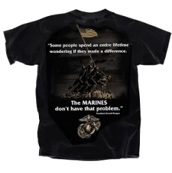 Marine Corps T Shirt - Making A Difference