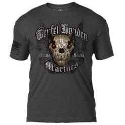 USMC 'Teufel Hunden' Devil Dog Men's T-Shirt