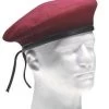 US Military Wool Maroon Beret