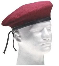 US Military Wool Maroon Beret
