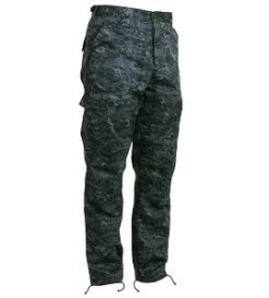 Midnight Blue Digital Camo BDU Pants