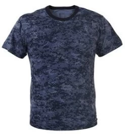 Midnight Navy Blue Digital TShirt