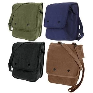 Military Canvas Map Bag W/ Adjustable Shoulder Strap 1 Military Canvas Map Bag W/ Adjustable Shoulder Strap