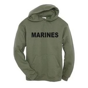 Military Green Marines Hoodie Sweatshirt 1 Military Green Marines Hoodie Sweatshirt