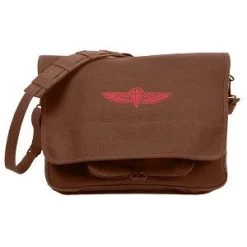 Military HW Canvas Israeli Paratrooper Messenger Bag -Fashion-Military Uniform military israeli paratrooper bag w jump wings 1