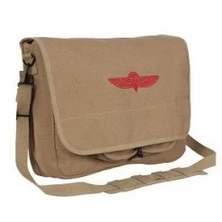 Military HW Canvas Israeli Paratrooper Messenger Bag -Fashion-Military Uniform military israeli paratrooper bag w jump wings 5