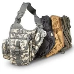 Military-Style Sidekick Sling Bag 13 Military-Style Sidekick Sling Bag -Fashion-Military Uniform military side kick sling bag