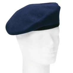 US Military Navy Blue Beret -Fashion-Military Uniform military navy blue beret 1