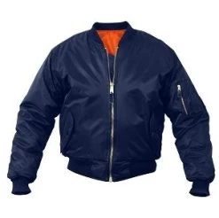 Navy Blue MA-1 Flight Jacket