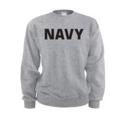 US Navy Military Physical Training PT Crewneck Sweatshirt