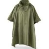 OD Green Military Style Ripstop Poncho