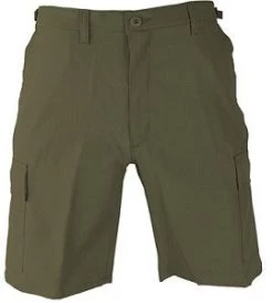 Cotton Ripstop, Six - Pocket Construction, Zipper Fly - Cargo Shorts 10 Cotton Ripstop, Six - Pocket Construction, Zipper Fly - Cargo Shorts -Fashion-Military Uniform odgreenbdushorts 1