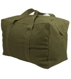 Canvas Gear Parachute Cargo Bags -Fashion-Military Uniform olive parachute bag