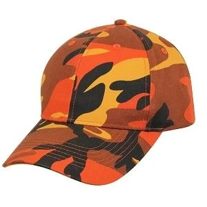 Orange Camo Supreme Low Profile Cap 1 Orange Camo Supreme Low Profile Cap