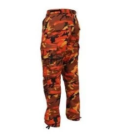 Orange Camo Pants 8 Orange Camo Pants -Fashion-Military Uniform orange camo pants back