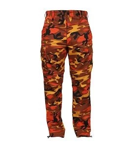 Orange Camo Pants 2 Orange Camo Pants - Image 2